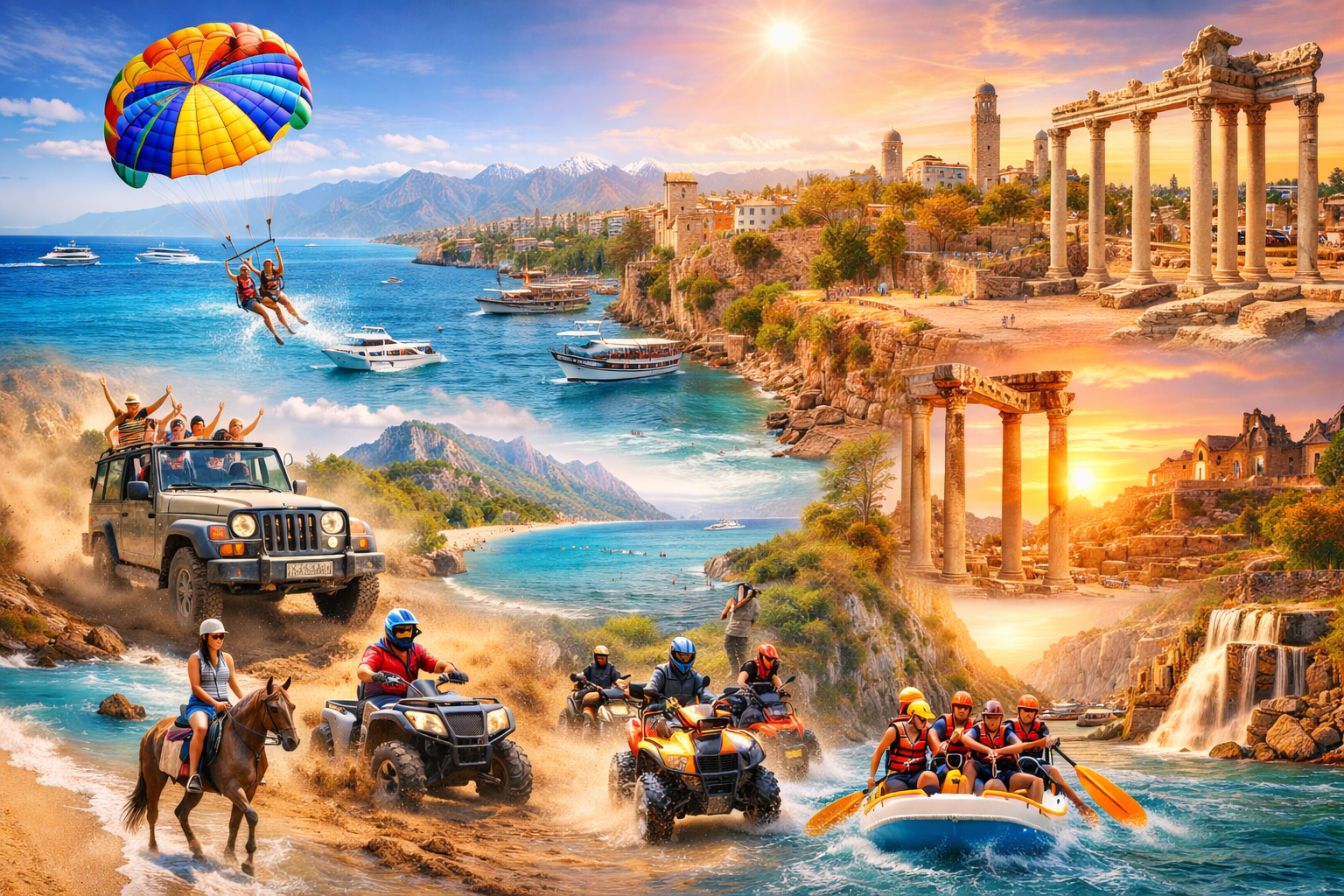 Antalya Sehenswürdigkeiten & Aktivitäten 2026 – Top Ausflüge & Tipps