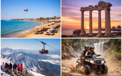 Beste Reisezeit für Side – Monat für Monat mit Wetter & Meerestemperatur