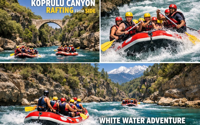 Wildwasser Rafting ab Kemer — Köprülü Canyon Erlebnis