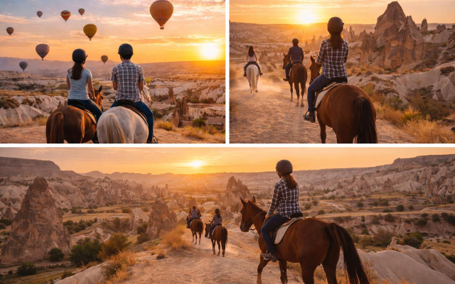Kapadokien Reittour: Einzigartige Erlebnisse auf dem Pferd