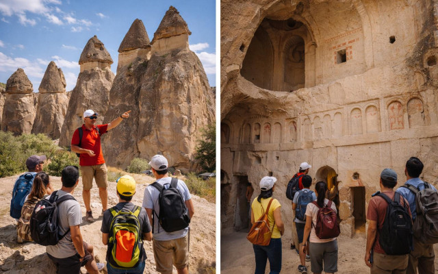 Nord-Tour – Klassische Kappadokien-Tour mit Zelve-Museum