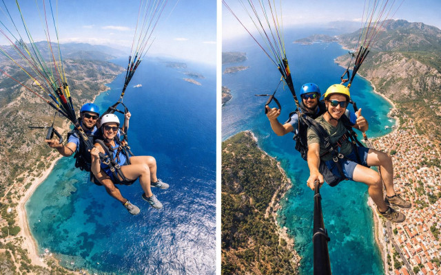 Paragliding in Kas: Atemberaubende Ausblicke genießen