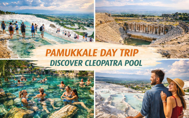 Kuşadası Pamukkale Turu – Kleopatra Havuzu ve Antik Şehir