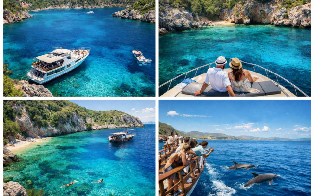 Bodrum Bootstour: Entdecken Sie Buchten und türkis Wasser