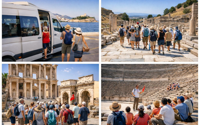 Ephesos-Erlebnis: Tagesausflug mit Abholung aus Kusadasi