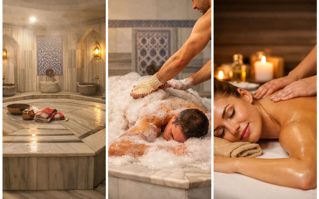 Traditional Turkish Bath in Didim with Massage Options