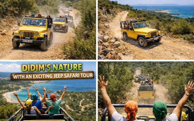 Explore Didim's Nature with an Exciting Jeep Safari Tour