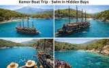 Rejs statkiem po zatokach Kemer – Alacasu i Phaselis — 11/13