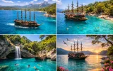 Belek Otellerinden Ulaşım ile Kemer Koylarında Tekne Turu — 7/11