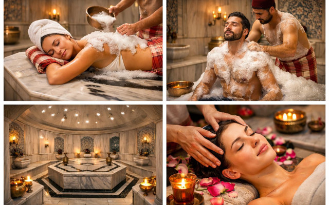 Relaxation and Wellness at Kemer's Traditional Turkish Bath