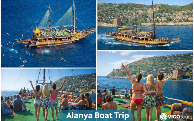 Alanya Boat Tour: Swimming, Sea Caves, Lunch Included