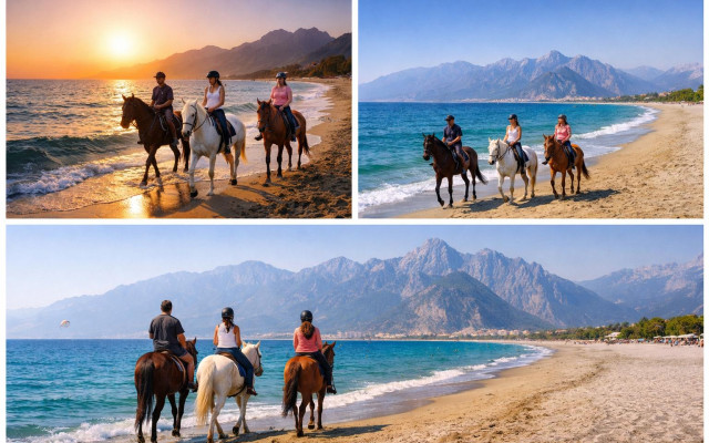Belek Beach Horse Riding Turkey | Forest & Coastal Tours