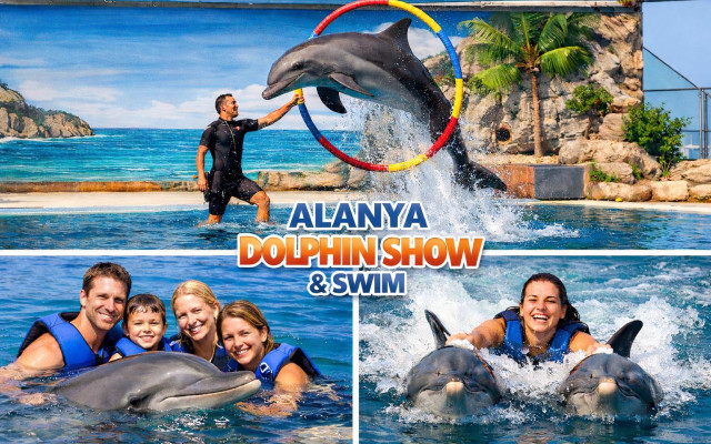 Alanya Delfinpark: Show und Schwimmen mit Delfinen genießen