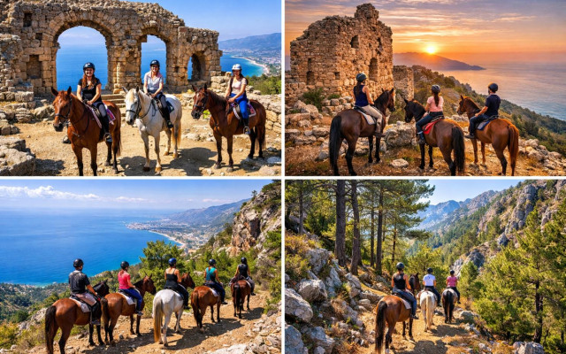 Reiten Alanya | Wald & Berge Safari mit Syedra Ruinen