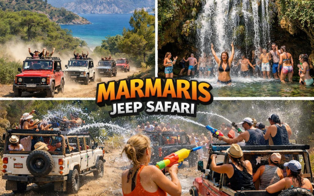 Marmaris Jeep Safari: Offroad-Abenteuer in der Natur