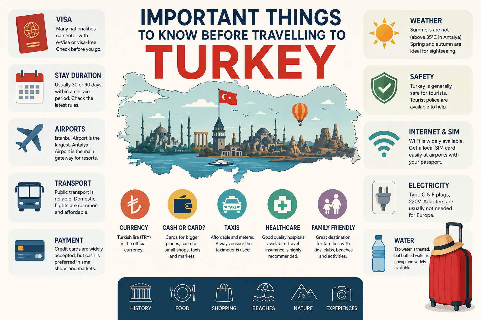 Urlaub in der Türkei: Wichtige Infos für deutsche Reisende
