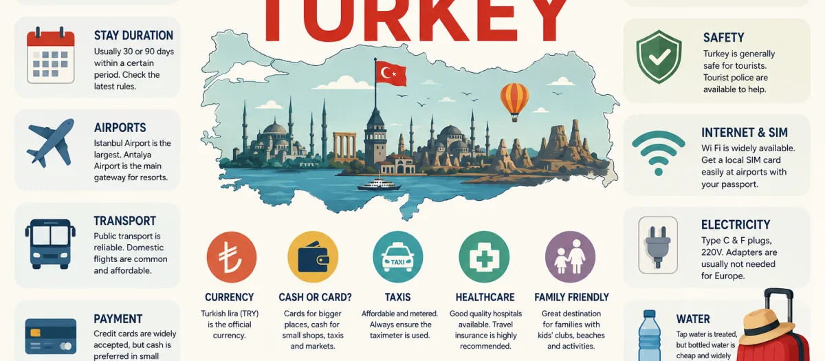 Urlaub in der Türkei: Wichtige Infos für deutsche Reisende
