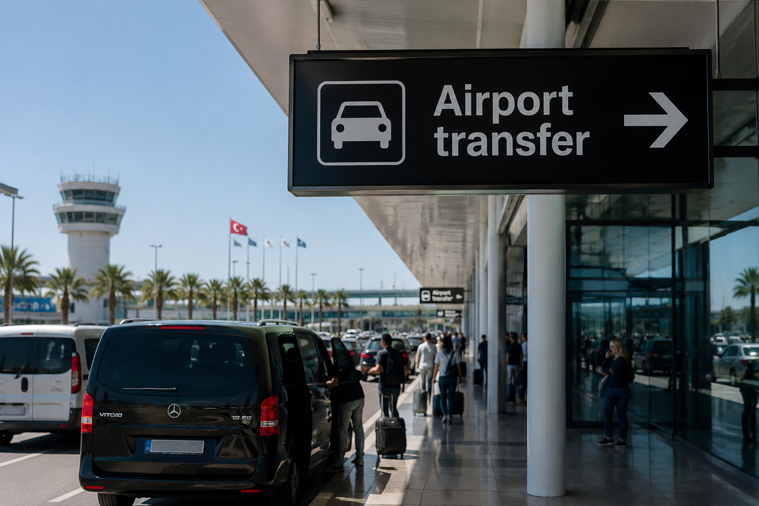 Flughafen Antalya: Treffpunkt und Rückfahrt mit Transfer