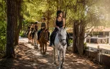 Reitausflug in Lara: Wald, Sanddünen und Fotopause am Strand — 2/11