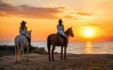 Reitausflug in Lara: Wald, Sanddünen und Fotopause am Strand — 3/11