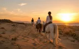 Reitausflug in Lara: Wald, Sanddünen und Fotopause am Strand — 4/11