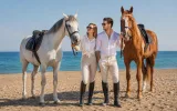 Reitausflug in Lara: Wald, Sanddünen und Fotopause am Strand — 7/11