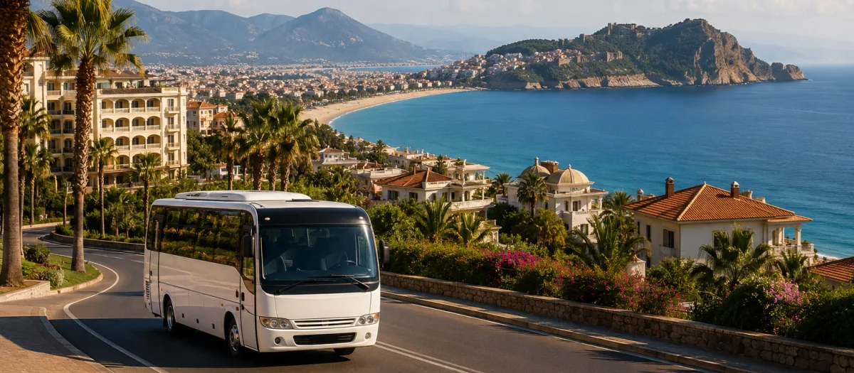 How to Travel from Side to Alanya by Dolmuş, Taxi or Tour